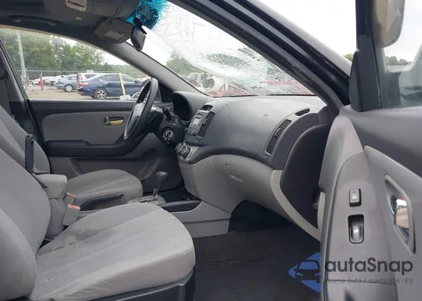 2010 Hyundai Elantra Blue/Gls/Se from USA, damaged, VIN KMHDU4AD0AU190838